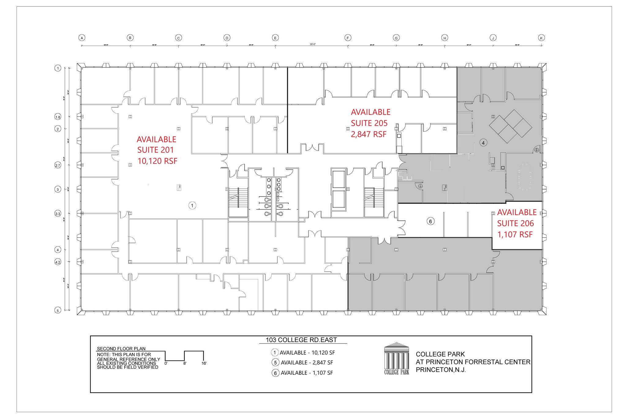 4 Research Way, Princeton, NJ en alquiler Plano de la planta- Imagen 1 de 1