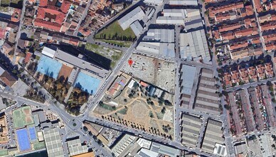 Churriana de la Vega, GRA - Aérea vista de mapa