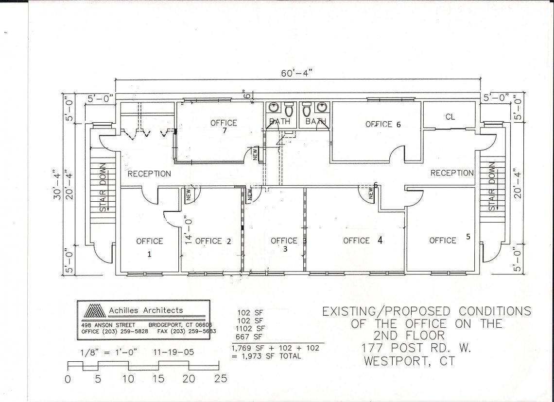 175-179 Post Rd W, Westport, CT en alquiler Plano de la planta- Imagen 1 de 5