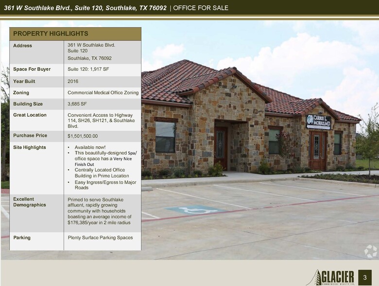 361 W Southlake Blvd, Southlake, TX en venta - Foto del edificio - Imagen 3 de 55