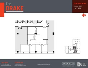 2211-2215 S York Rd, Oak Brook, IL en alquiler Plano de la planta- Imagen 1 de 1