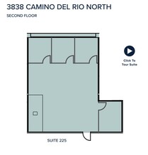 3838 Camino del Rio N, San Diego, CA en alquiler Plano de la planta- Imagen 1 de 1