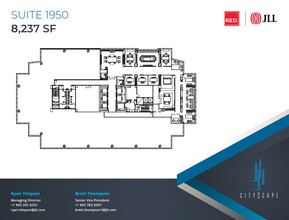 1 E Washington St, Phoenix, AZ en alquiler Plano de la planta- Imagen 1 de 1