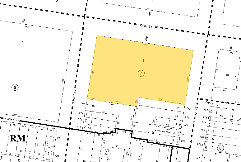 480 King St, Alexandria, VA en alquiler - Plano de solar - Imagen 2 de 6