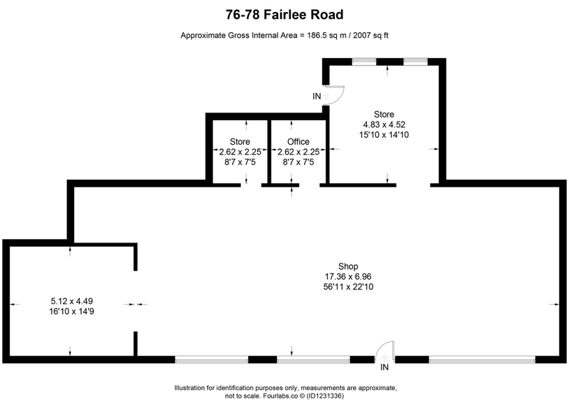 76-78 Fairlee Rd, Newport en venta - Plano de la planta - Imagen 2 de 2