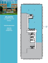 45600 Woodland Rd, Sterling, VA en alquiler Plano de la planta- Imagen 1 de 6