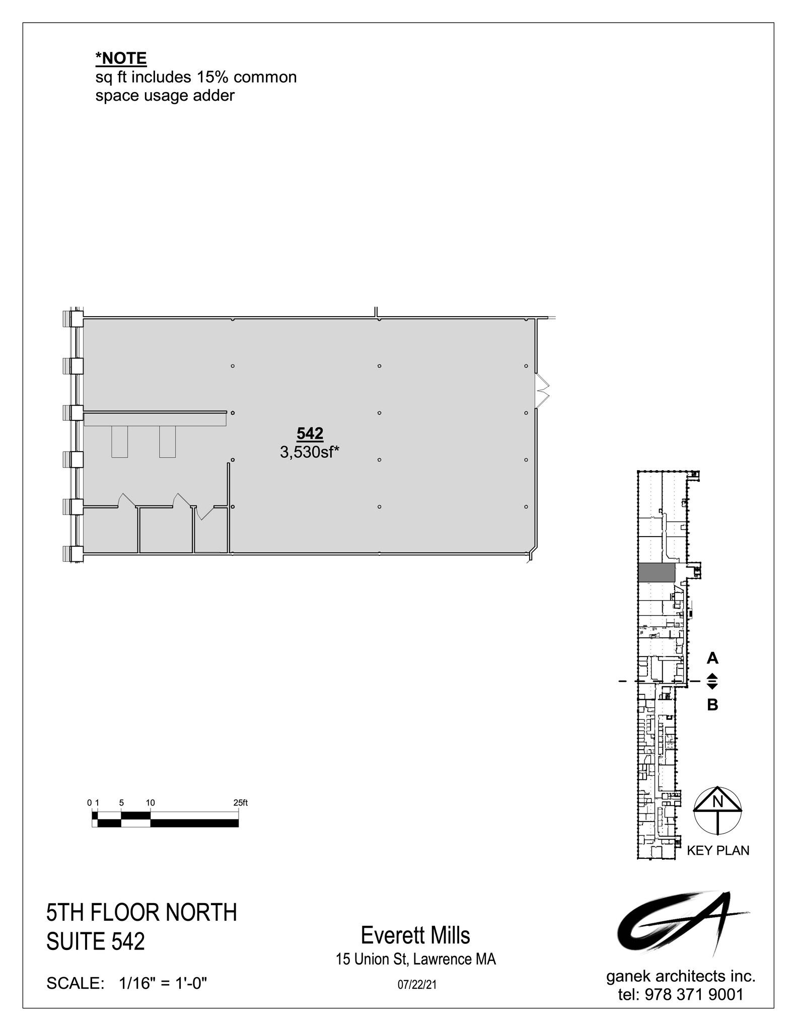 15 Union St, Lawrence, MA en alquiler Plano del sitio- Imagen 1 de 1