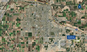 SEC 36th Street & South Avenue 4E, Yuma, AZ - VISTA AÉREA  vista de mapa