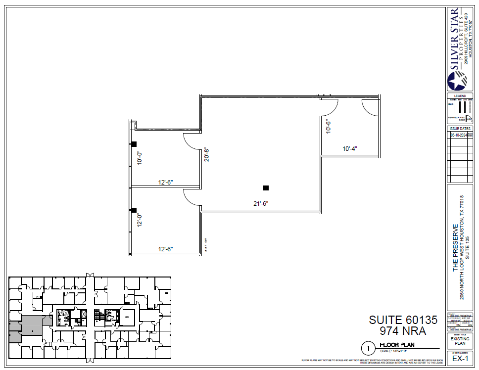 2000 N Loop Fwy W, Houston, TX en alquiler Plano de la planta- Imagen 1 de 1