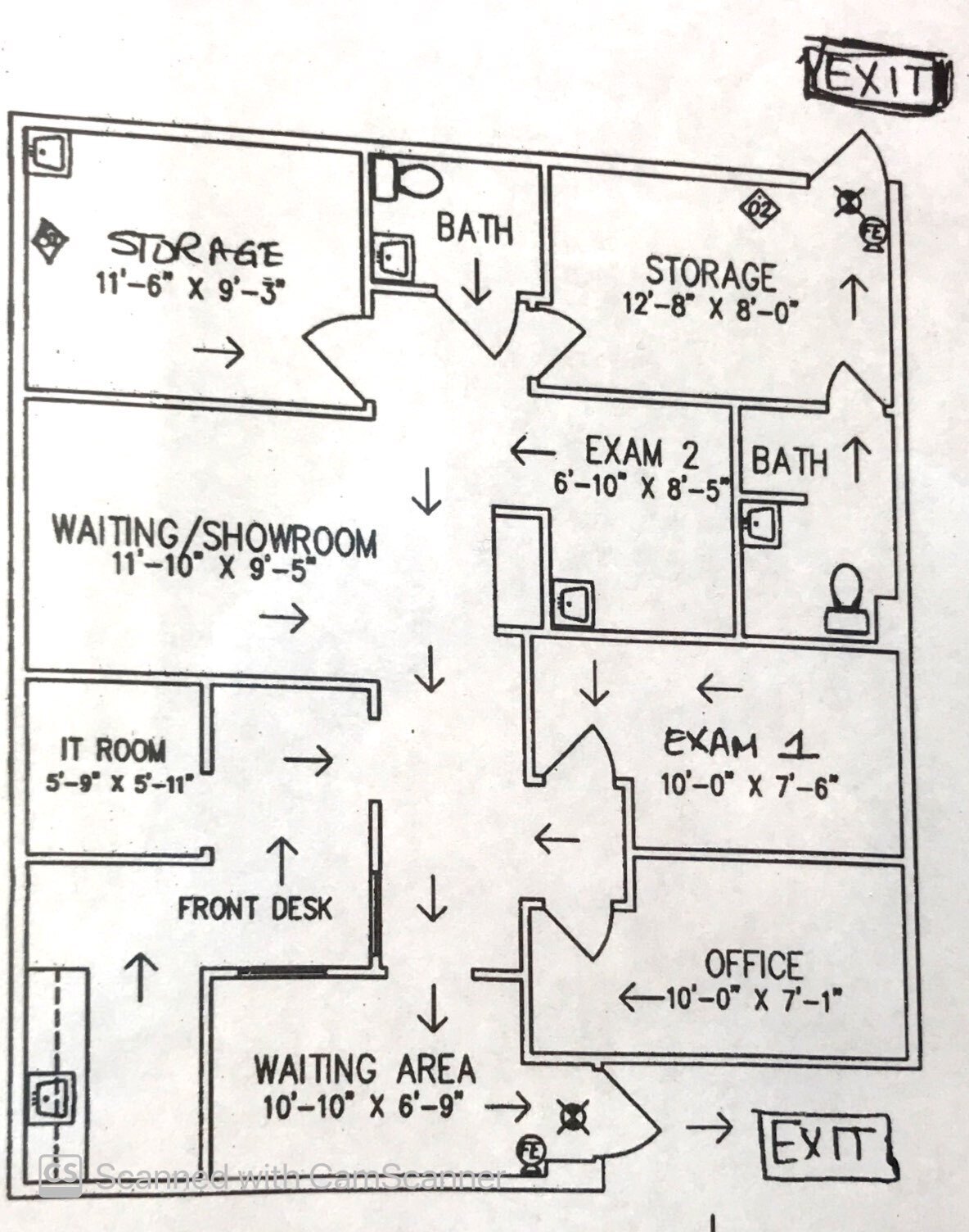 808 Middleford Rd, Seaford, DE en alquiler Plano de la planta- Imagen 1 de 1