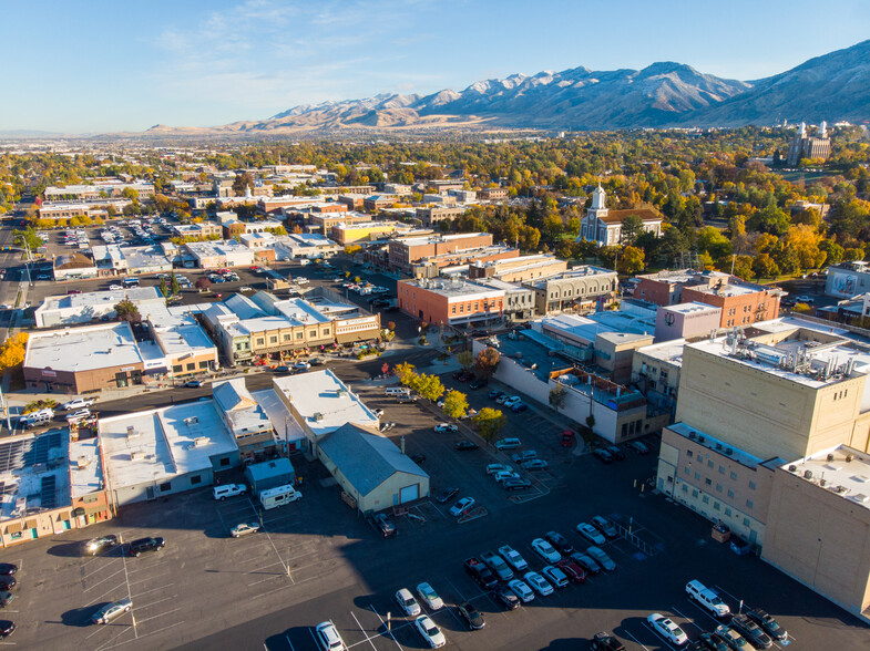 75 W 100 S, Logan, UT en alquiler - Vista aérea - Imagen 3 de 9