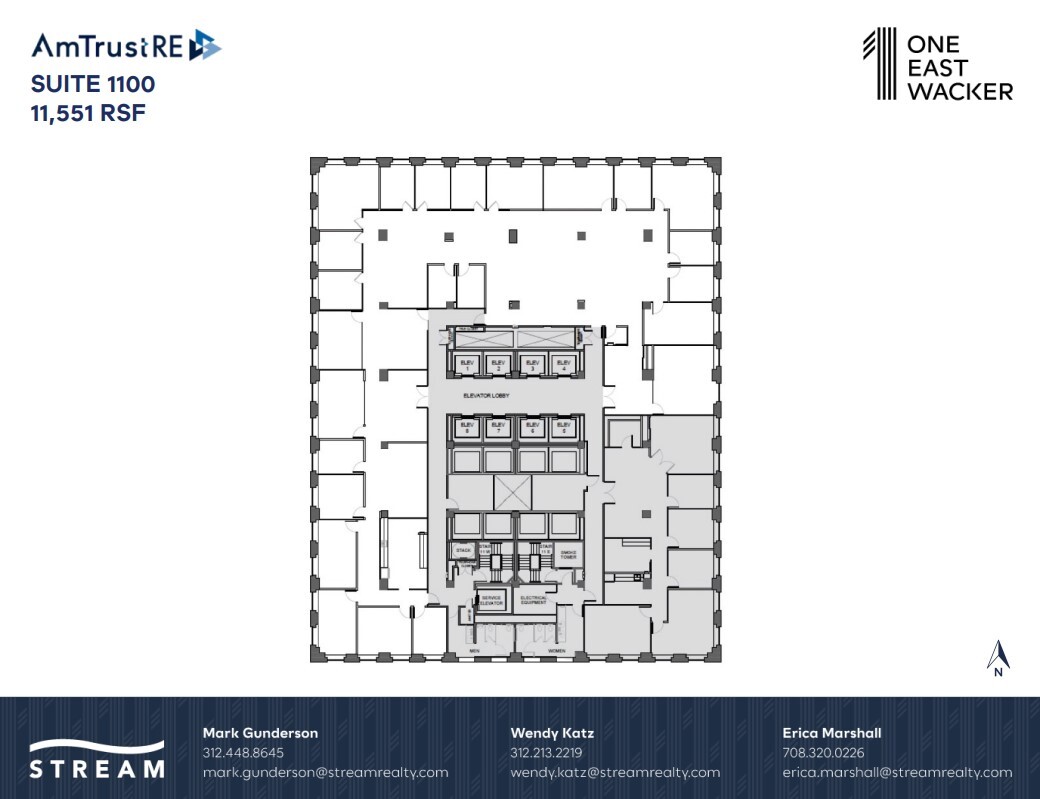 1 E Wacker Dr, Chicago, IL en alquiler Plano de la planta- Imagen 1 de 1