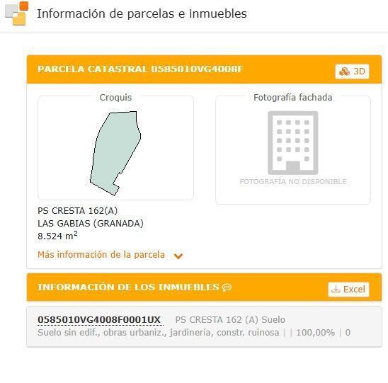 Paseo de la Cresta, 1P, Las Gabias, Granada en venta - Plano del sitio - Imagen 2 de 3