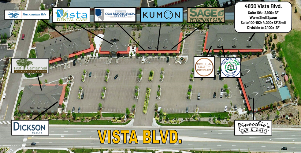 4830 Vista Blvd, Sparks, NV en venta - Foto del edificio - Imagen 2 de 6