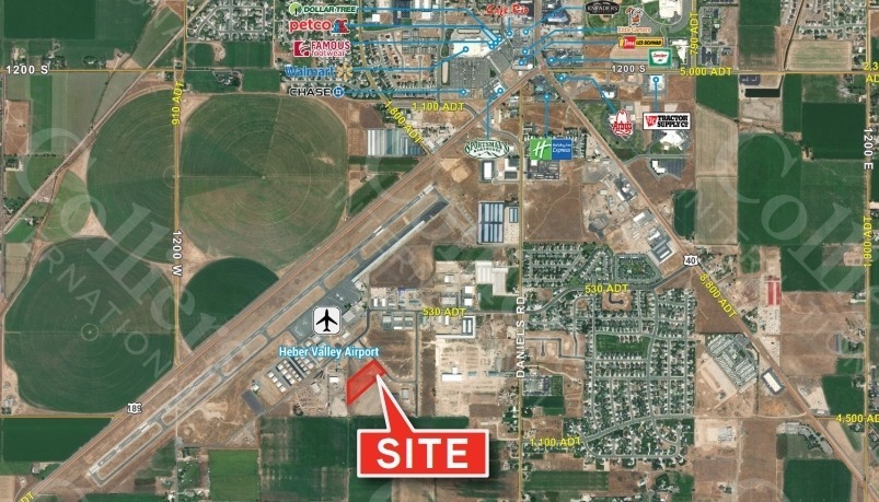 551 W Powerline Rd, Heber City, UT en alquiler - Vista aérea - Imagen 2 de 2