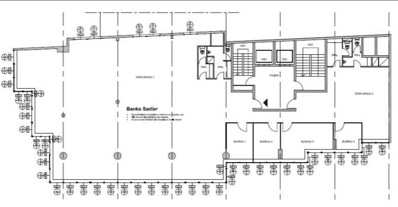 22 Rue Du President Wilson, Levallois-Perret en alquiler Plano de planta tipo- Imagen 1 de 1