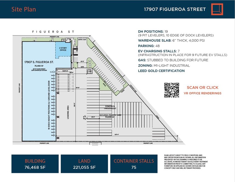 17907-17915 S Figueroa St, Gardena, CA en alquiler - Plano del sitio - Imagen 2 de 6