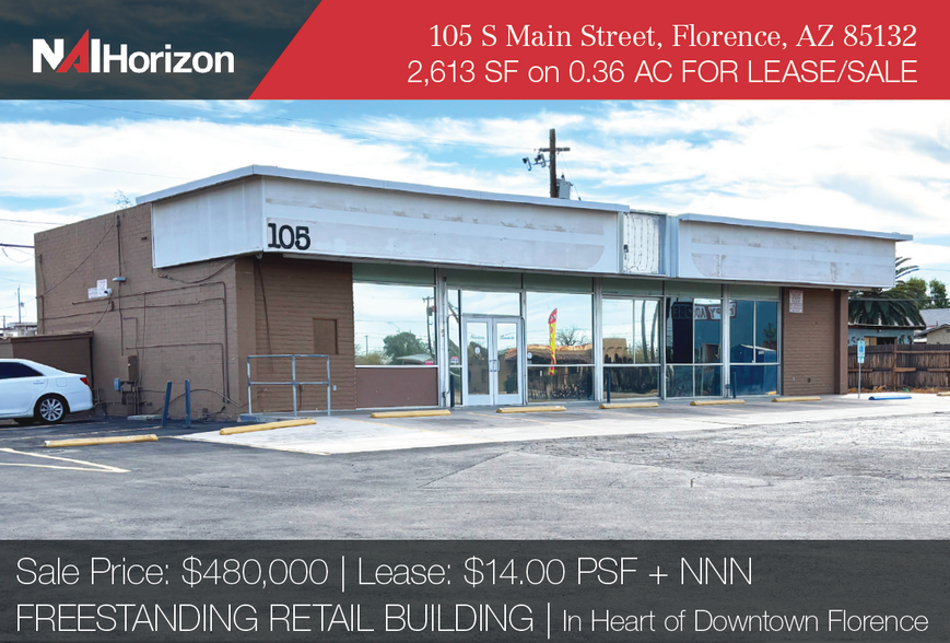 105 S Main St, Florence, AZ en venta - Foto del edificio - Imagen 1 de 4