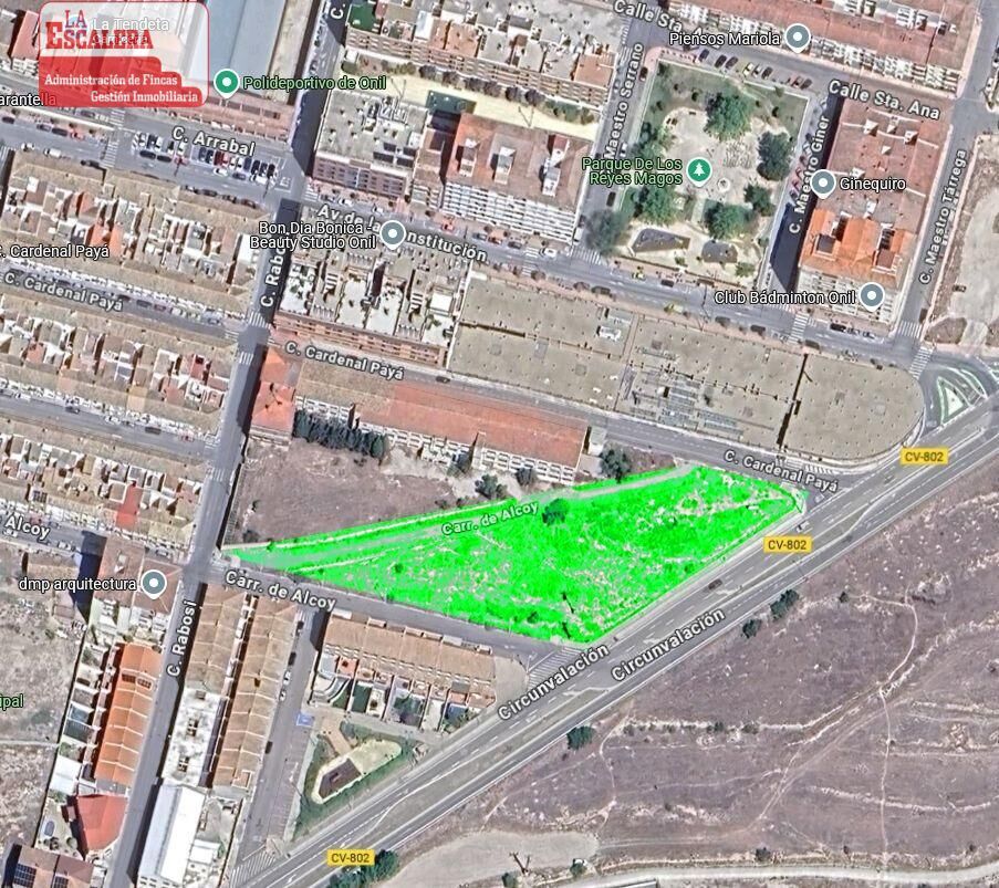 Terreno en Onil, Alicante en venta Vista aérea- Imagen 1 de 2