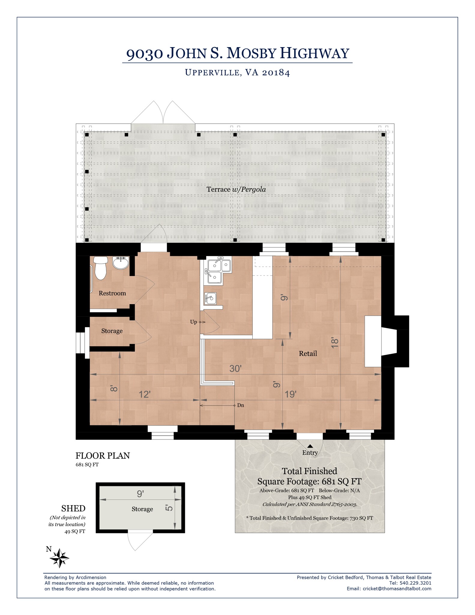 9030 John S Mosby Hwy, Upperville, VA en alquiler Plano del sitio- Imagen 1 de 1