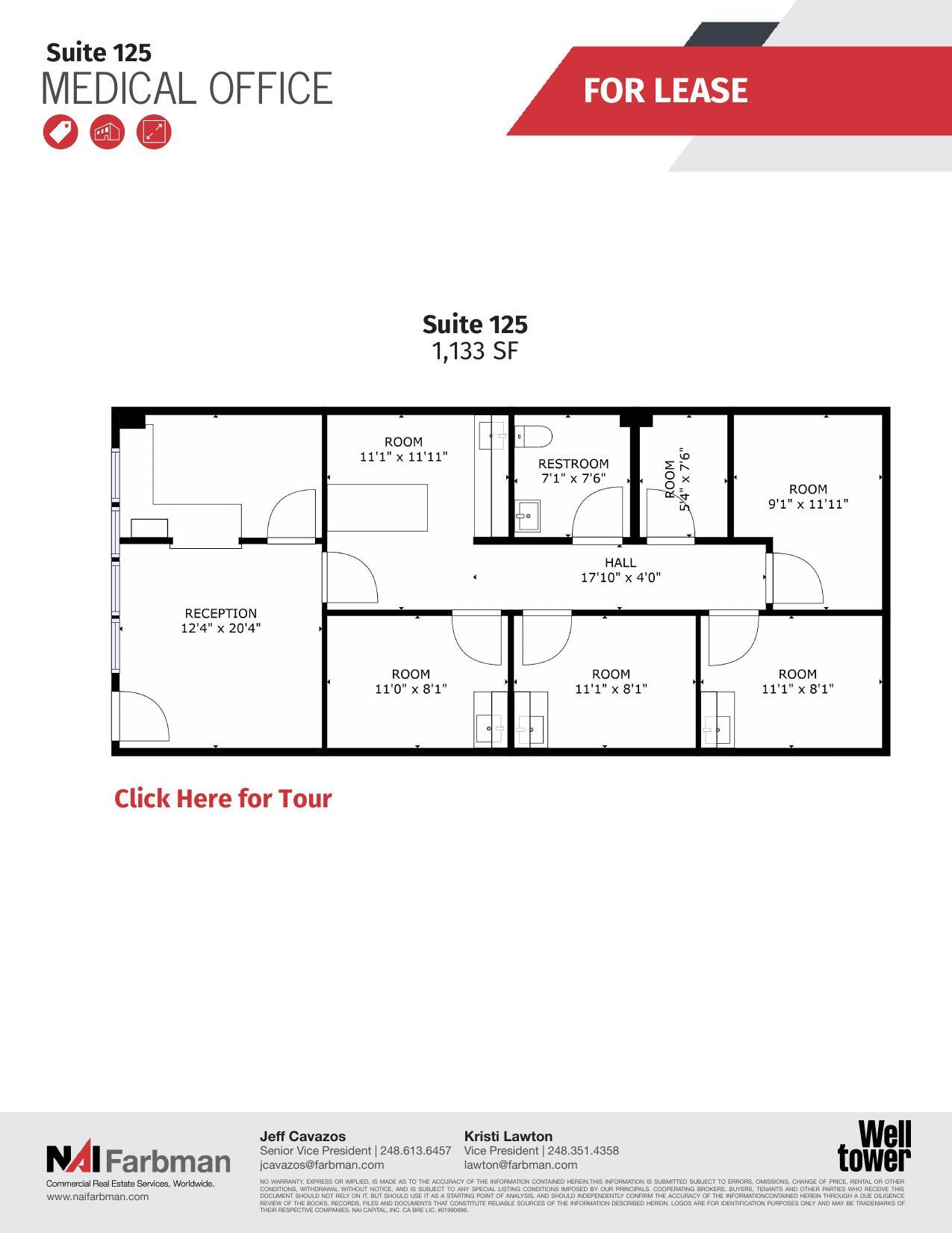 26750 Providence Pky, Novi, MI en alquiler Plano de la planta- Imagen 1 de 1