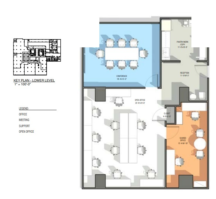 820 1st St NE, Washington, DC en alquiler Plano de la planta- Imagen 1 de 1