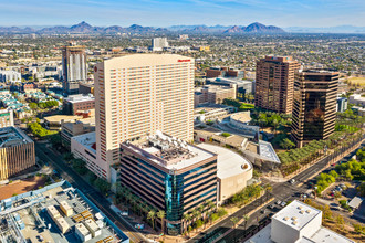 200 E Van Buren St, Phoenix, AZ - vista aérea  vista de mapa - Image1