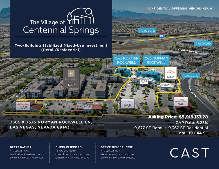 7565 & 7575 Norman Rockwell cartera de 2 inmuebles en venta en LoopNet.es - Foto del edificio - Imagen 3 de 18