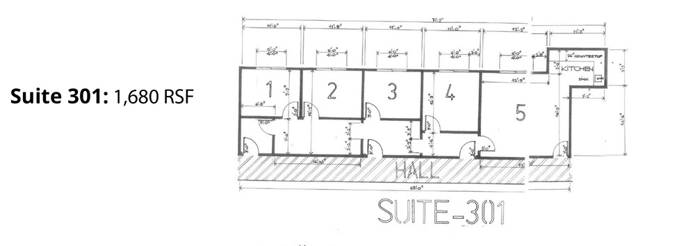 3679 Motor Ave, Los Angeles, CA en alquiler - Plano de la planta - Imagen 2 de 2