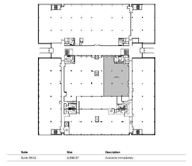 6555 Rock Spring Dr, Bethesda, MD en alquiler Plano de la planta- Imagen 1 de 4