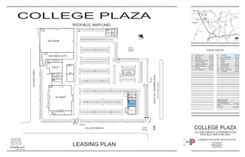 15142 Frederick Rd, Rockville, MD en alquiler Plano del sitio- Imagen 1 de 1