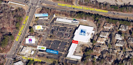 1122-1192 Big Bethel Rd, Hampton, VA - VISTA AÉREA  vista de mapa