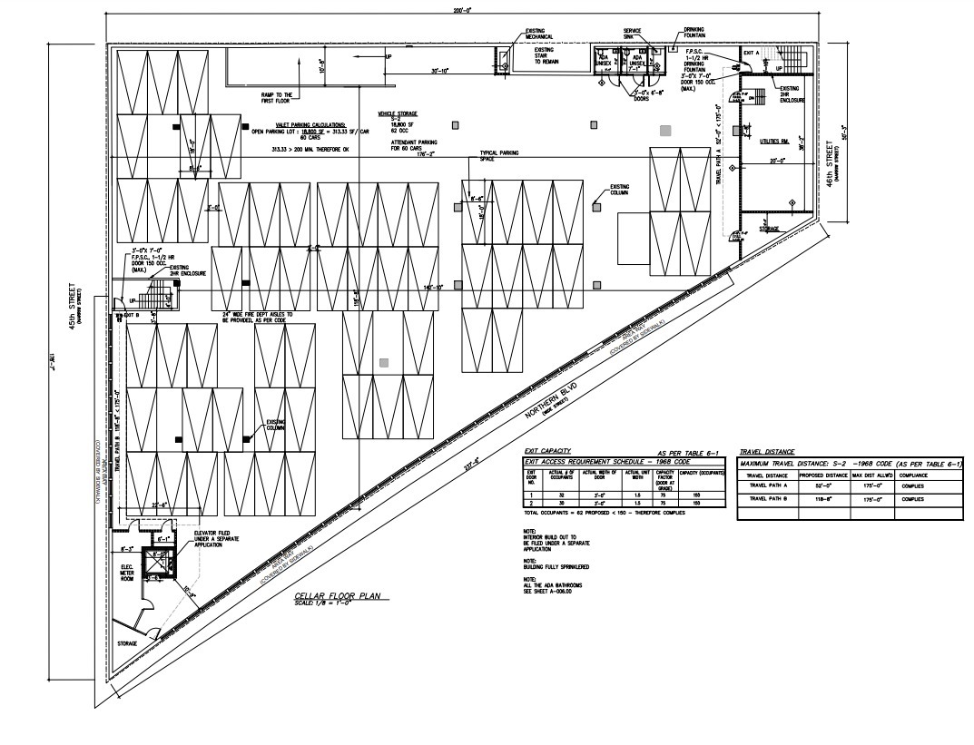 45-01 Northern Blvd, Long Island City, NY en alquiler Plano de la planta- Imagen 1 de 1