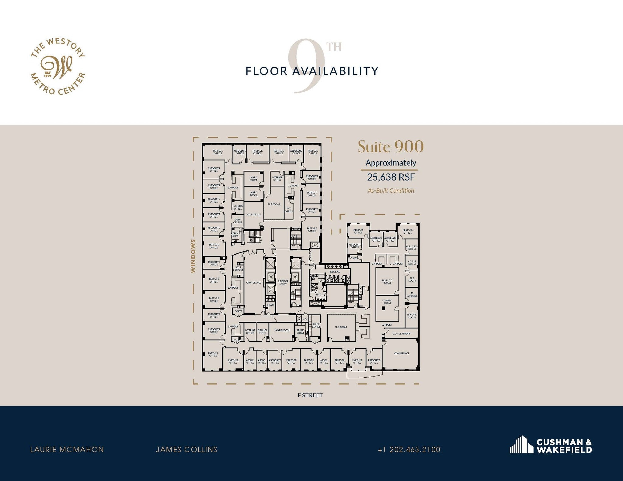 607 14th St NW, Washington, DC en alquiler Plano de la planta- Imagen 1 de 3