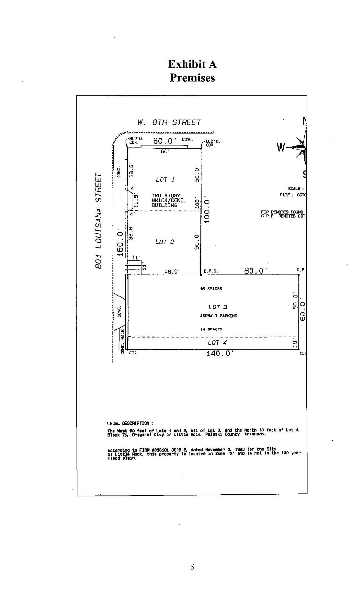 801 Louisiana, Little Rock, AR en venta Foto del edificio- Imagen 1 de 1