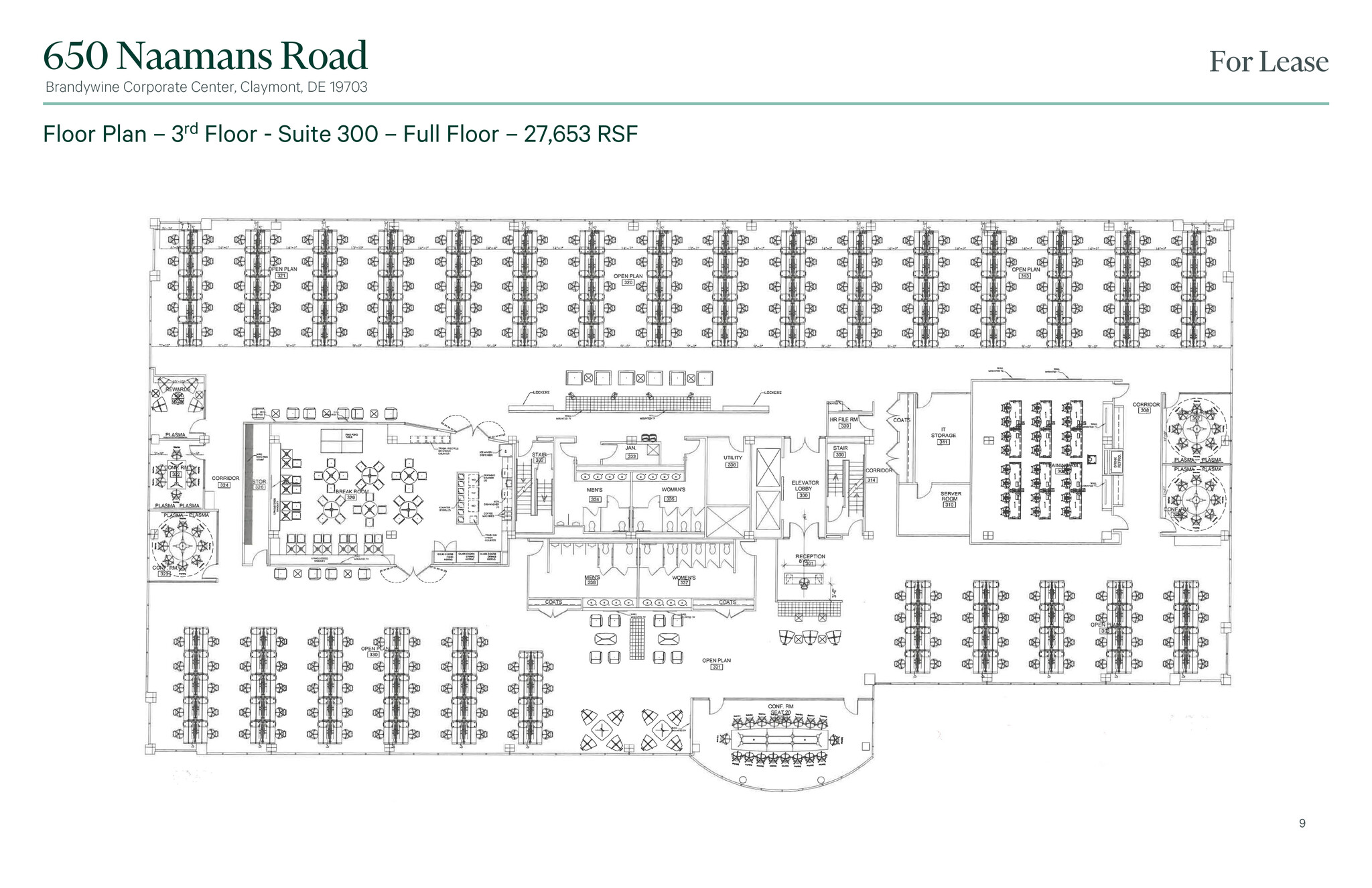 650 Naamans Rd, Claymont, DE en venta Plano de la planta- Imagen 1 de 10