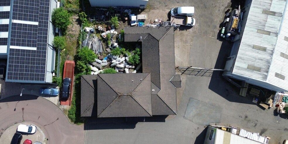 50 Hamilton Rd, Strathaven en venta - Vista aérea - Imagen 2 de 3