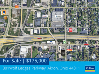 Más detalles para 801 Wolf Ledges Pky, Akron, OH - Terrenos en venta