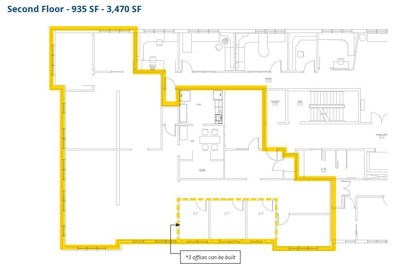 100 10th St, Charlottesville, VA en alquiler - Plano de la planta - Imagen 2 de 8