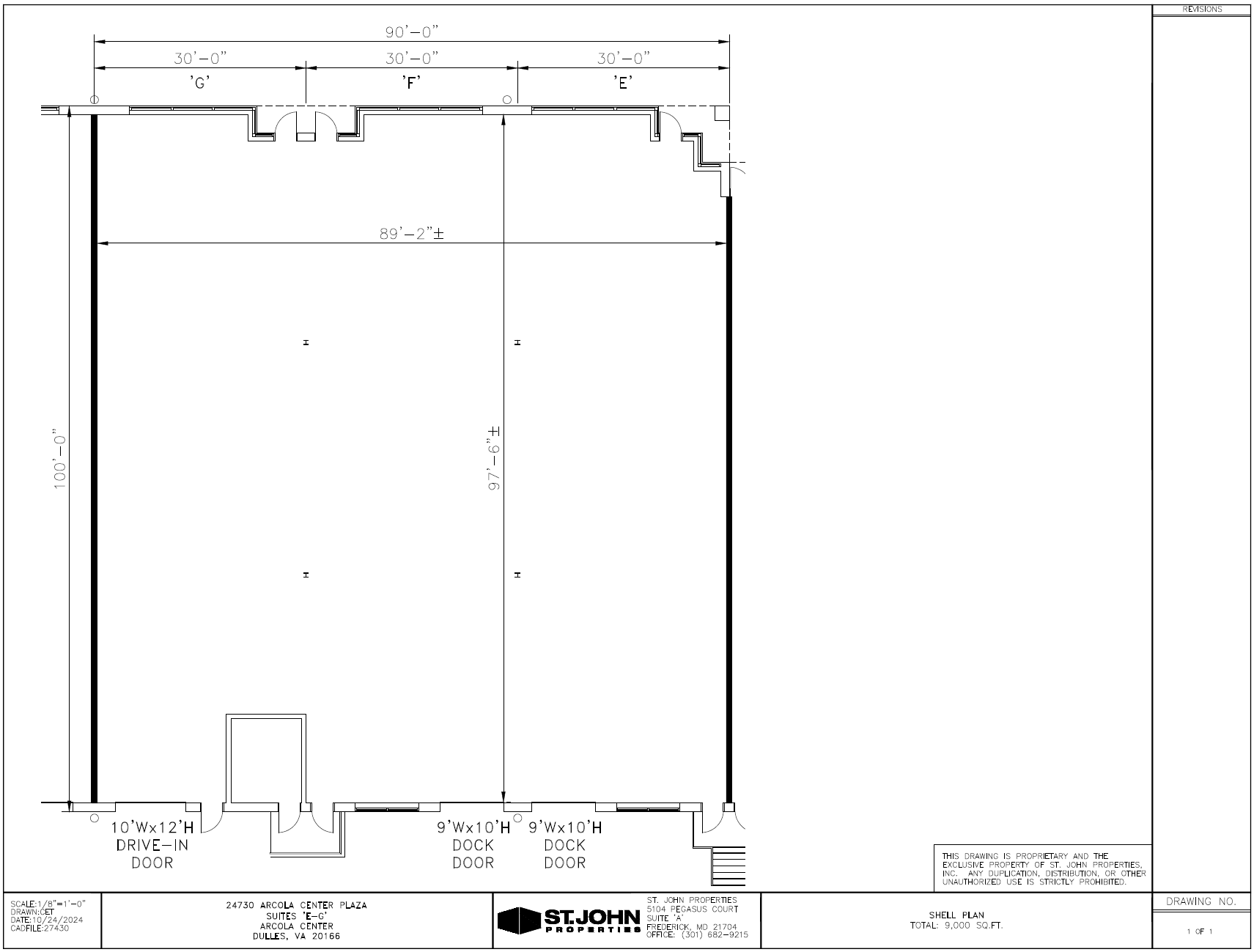 Dulles West Blvd, Dulles, VA en alquiler Plano de la planta- Imagen 1 de 1