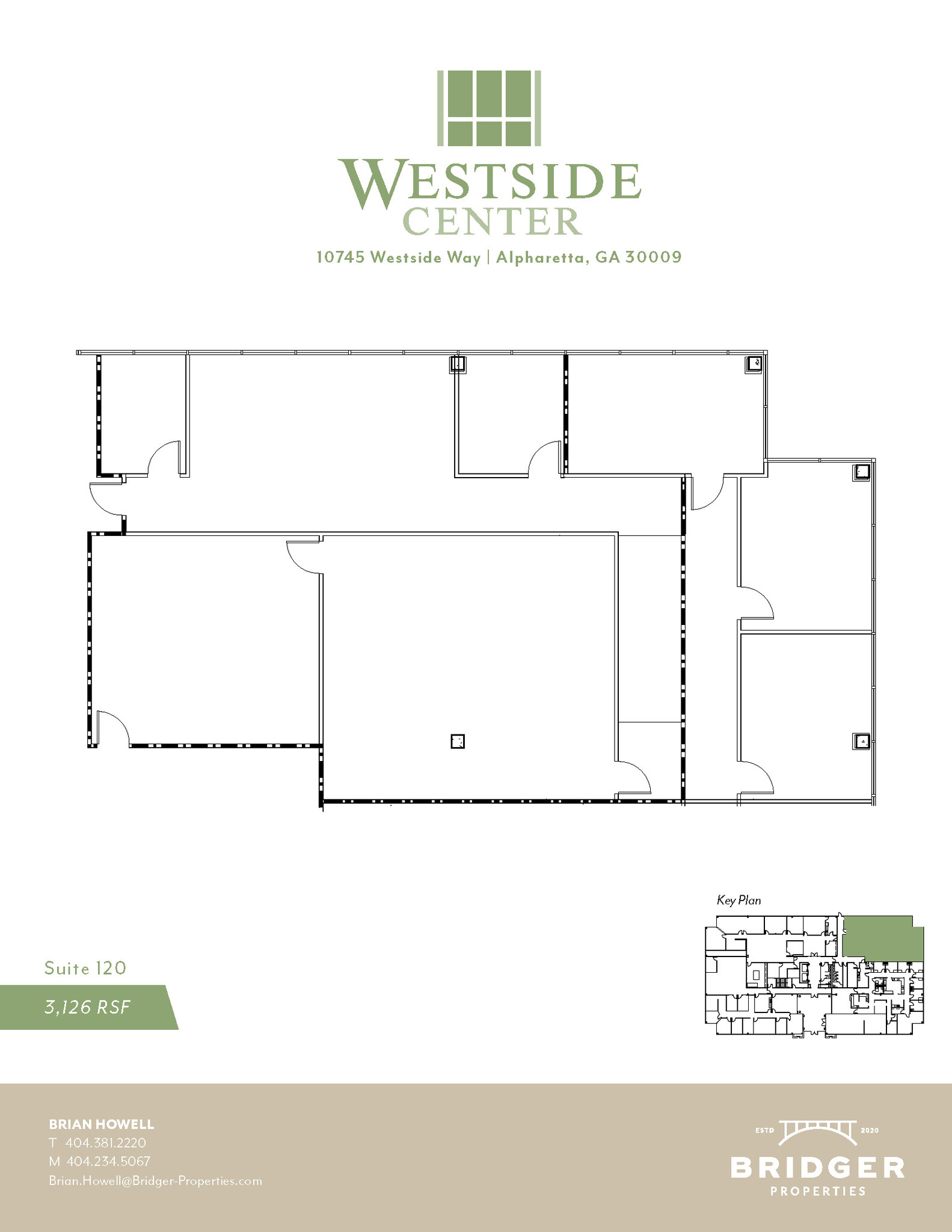 10745 Westside Way, Alpharetta, GA en alquiler Plano de la planta- Imagen 1 de 1