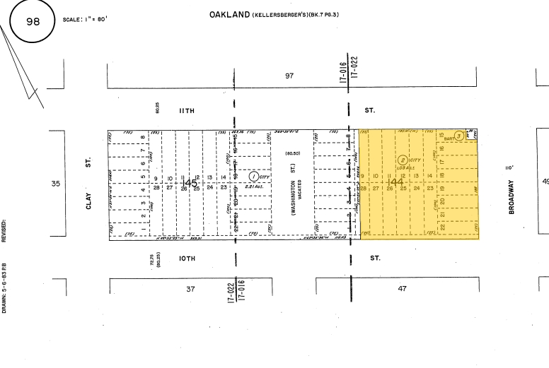 1001 Broadway, Oakland, CA en alquiler - Plano de solar - Imagen 2 de 4