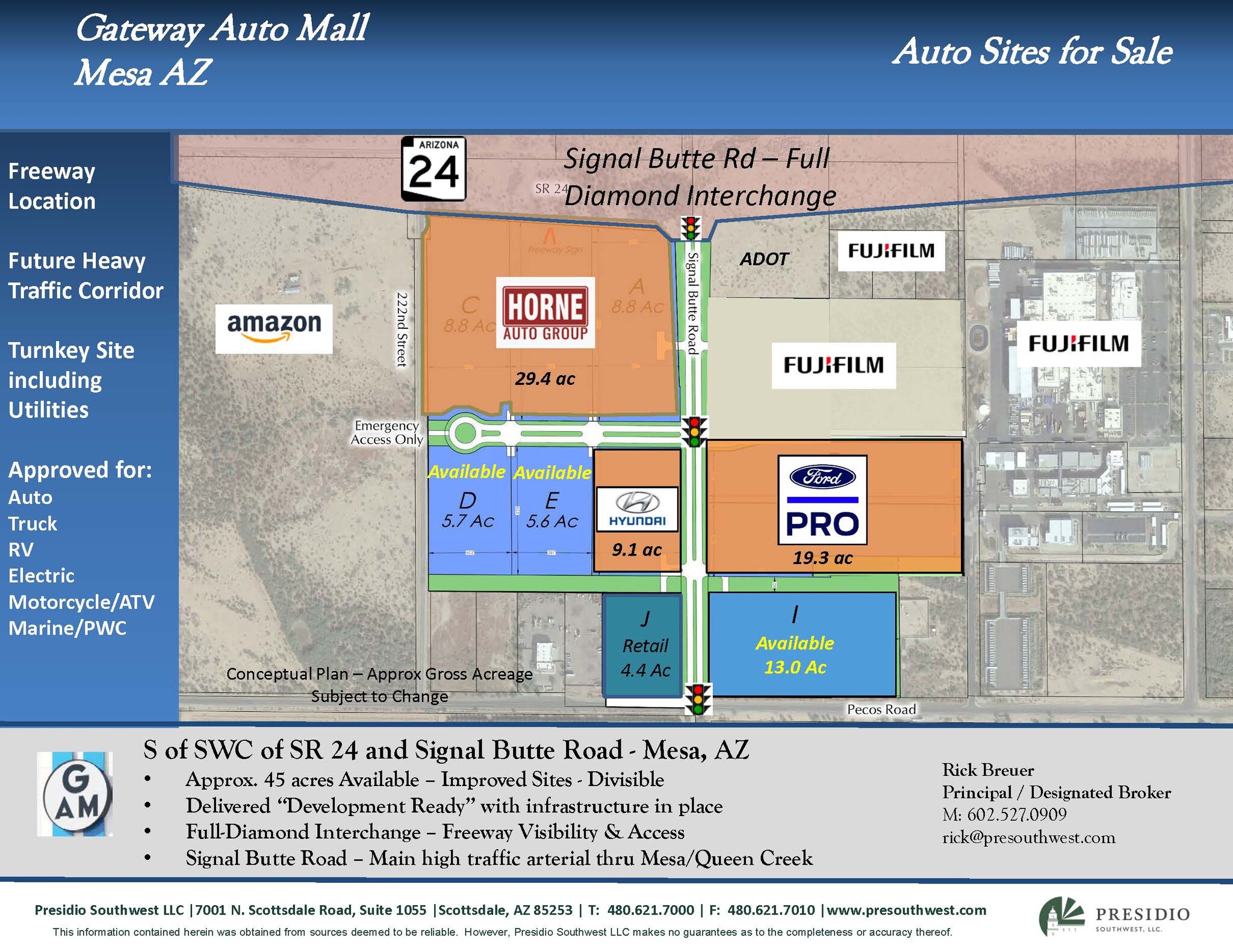 S of SWC of SR 24 and Signal Butte Rd, Mesa, AZ en venta Foto del edificio- Imagen 1 de 2