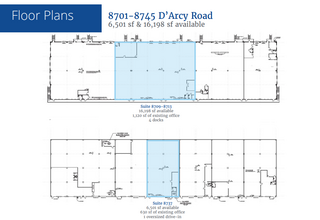 8701-8745 D'Arcy Rd, District Heights, MD en alquiler Plano de la planta- Imagen 1 de 1