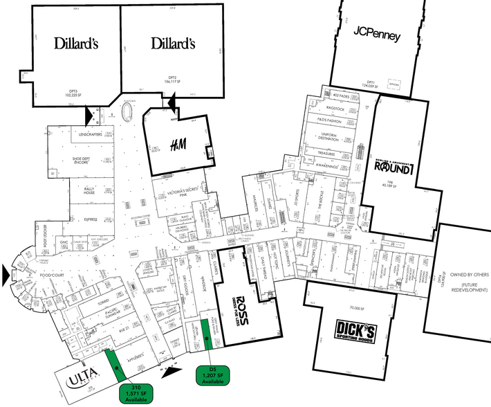 6100 O St, Lincoln, NE en alquiler - Plano de la planta - Imagen 2 de 23