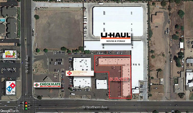 5008 W Northern Ave, Glendale, AZ - VISTA AÉREA  vista de mapa