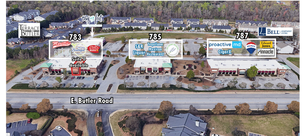 787 E Butler Rd, Mauldin, SC en alquiler - Foto del edificio - Imagen 1 de 4