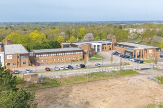 Breckland, Milton Keynes, BKM - Aérea  vista de mapa