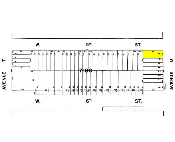 203 Avenue U, Brooklyn, NY en alquiler - Plano de solar - Imagen 3 de 3