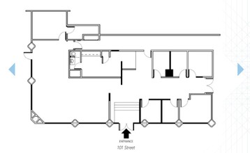 10025 Jasper Ave NW, Edmonton, AB en alquiler Plano de la planta- Imagen 1 de 1